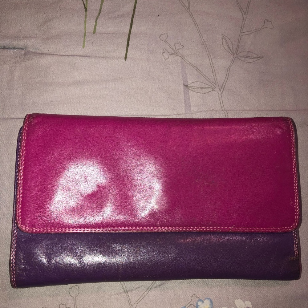 Leather wallet “My Walit” brand